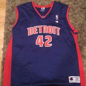 Detroit Pistons Jerry Stackhouse #44 Jersey Size L